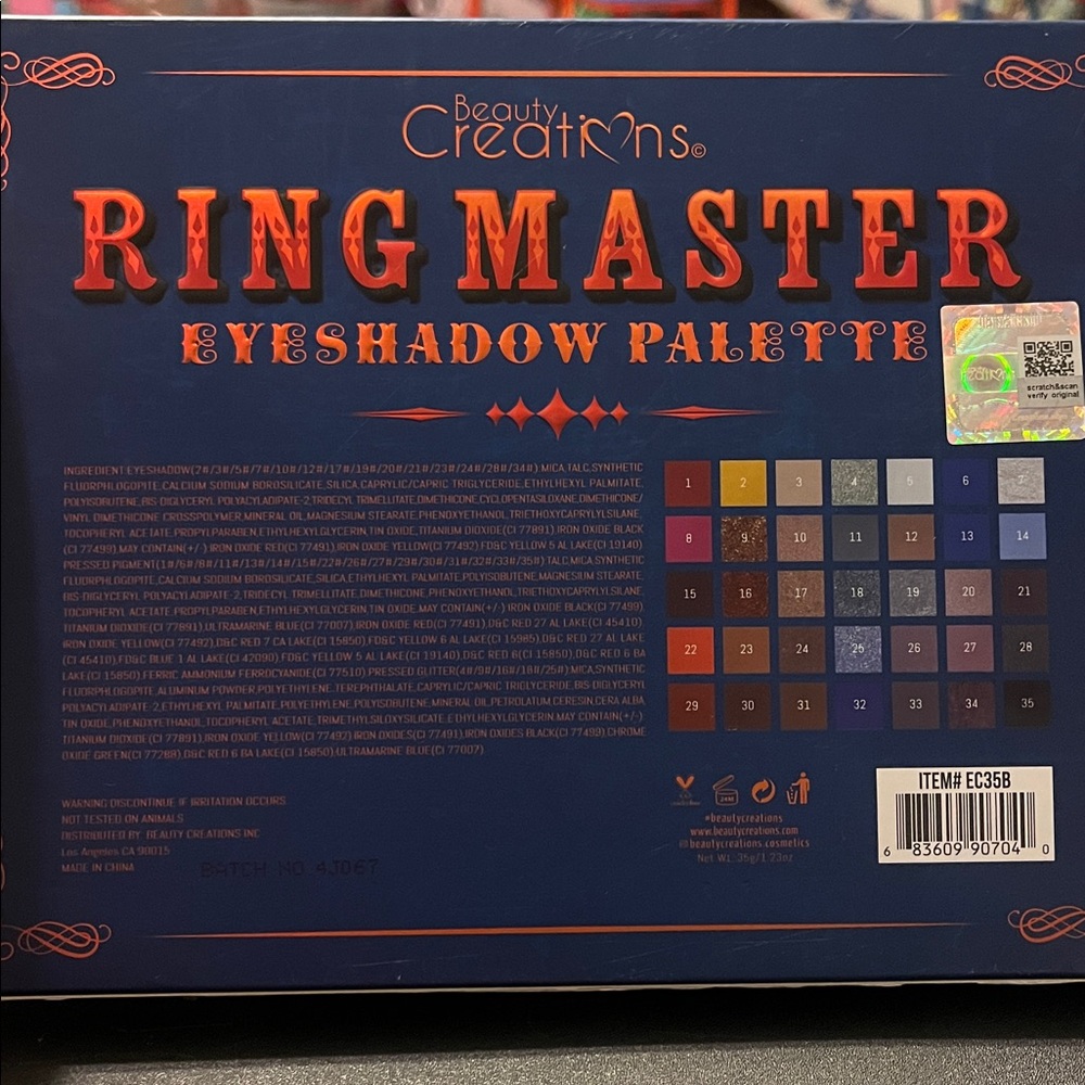 Beauty Creations Eyeshadow Pallet - Picture 2 of 4